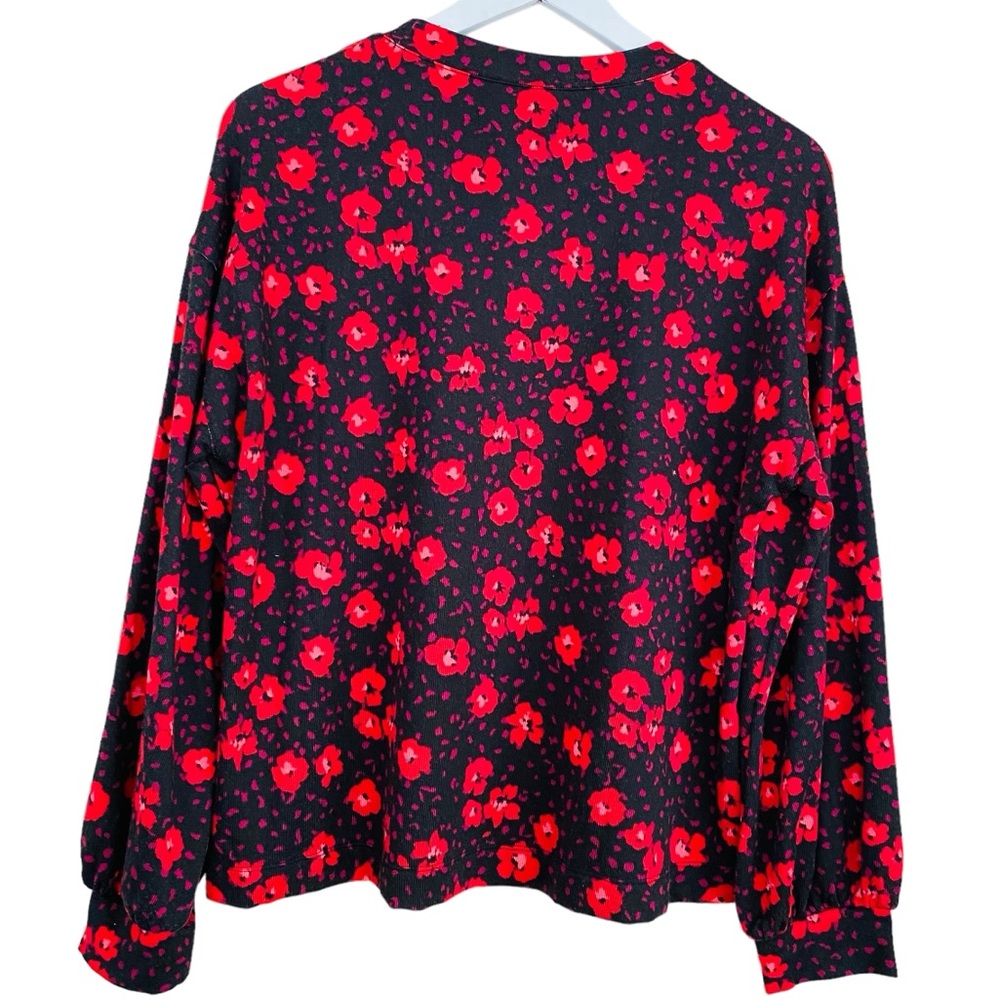 Anthropologie NWT Sanctuary New Romance Floral Popover Lightweight Blouse Medium - Picture 4 of 9